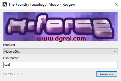 The Foundry Modo 10安装教程