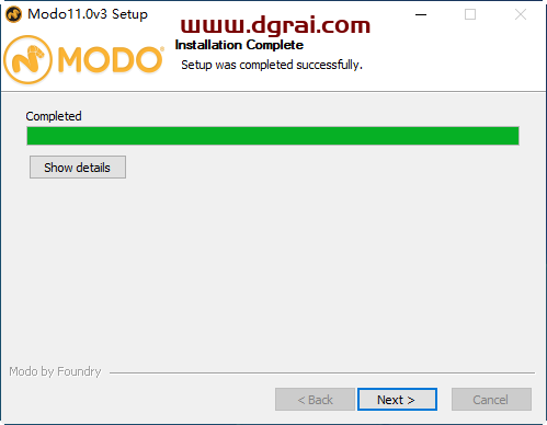 The Foundry Modo 11安装教程