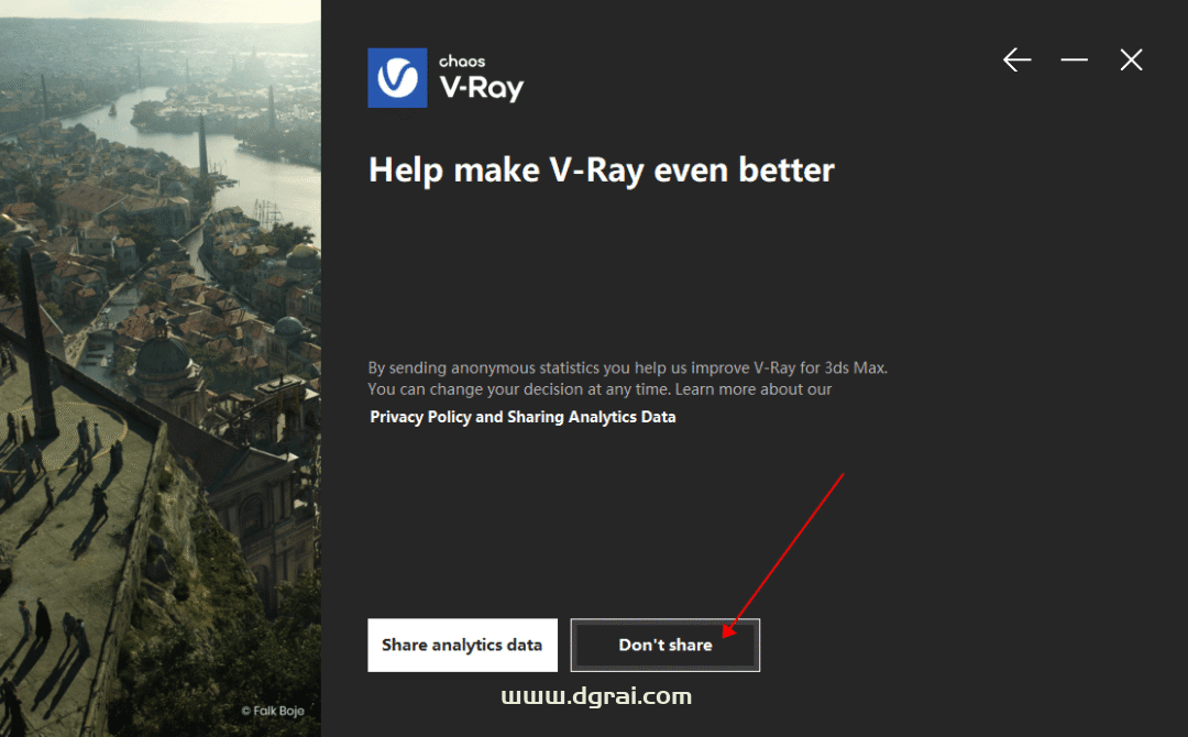 VRay6.0 for 3Dmax 2022汉化版安装教程