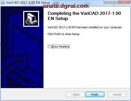 VariCAD 2017安装教程