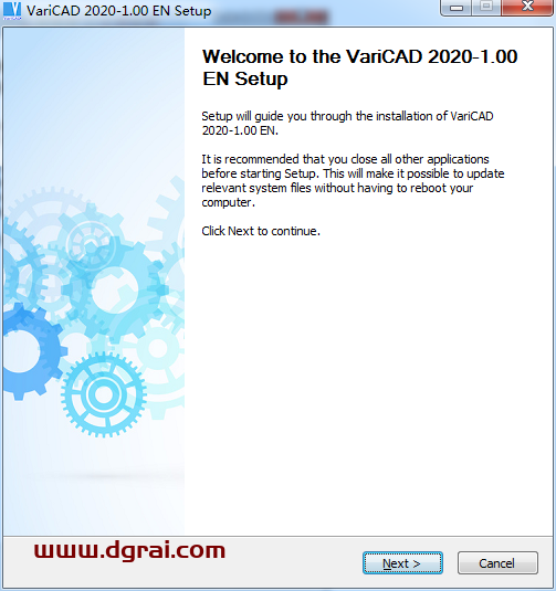 VariCAD 2020安装教程