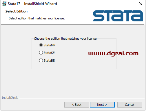 stata 17安装教程