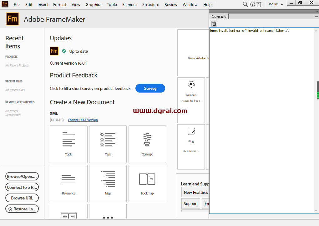 Adobe FrameMaker2021 v 16 英文学习直装版安装教程
