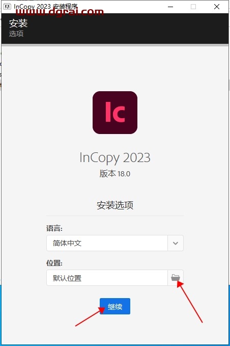 Adobe InCopy CC 2023 v18.0.0.312安装教程