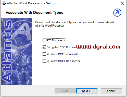 Atlantis word processor v3.2安装教程