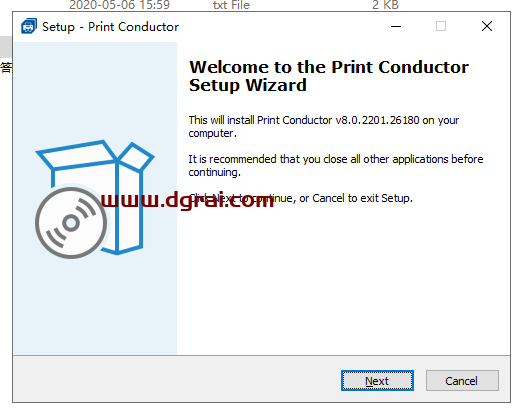 Print Conductor 8安装教程