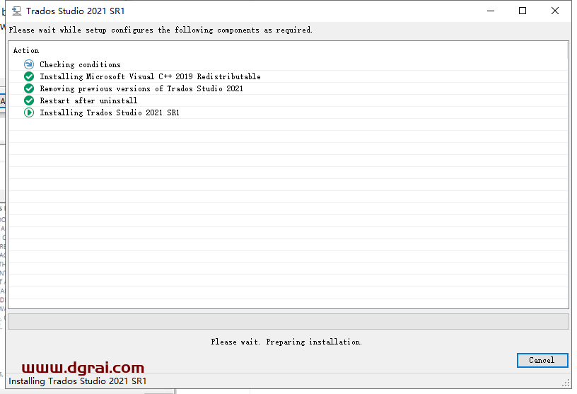 SDL Trados Studio 2021 v16.1.7.4397安装教程