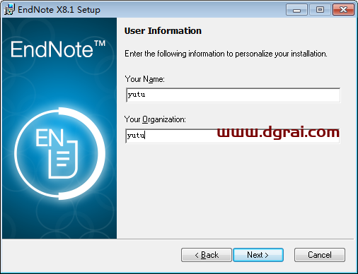 EndNote X8.1【文献管理软件】中文版安装教程