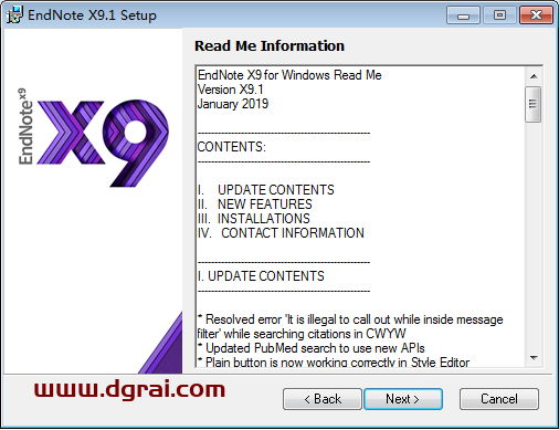EndNote X9.1【文献管理软件】汉化版安装教程