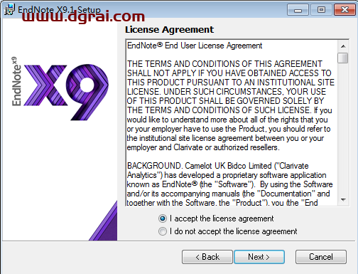 EndNote X9.1【文献管理软件】汉化版安装教程