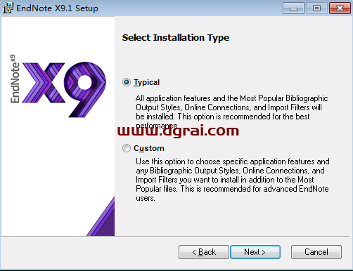 EndNote X9.1【文献管理软件】汉化版安装教程