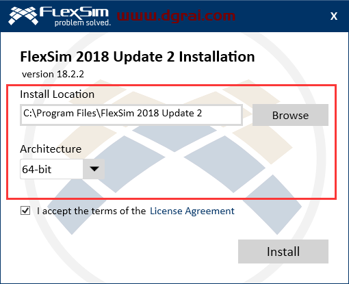 Flexsim 2018【仿真建模软件】简体中文版安装教程
