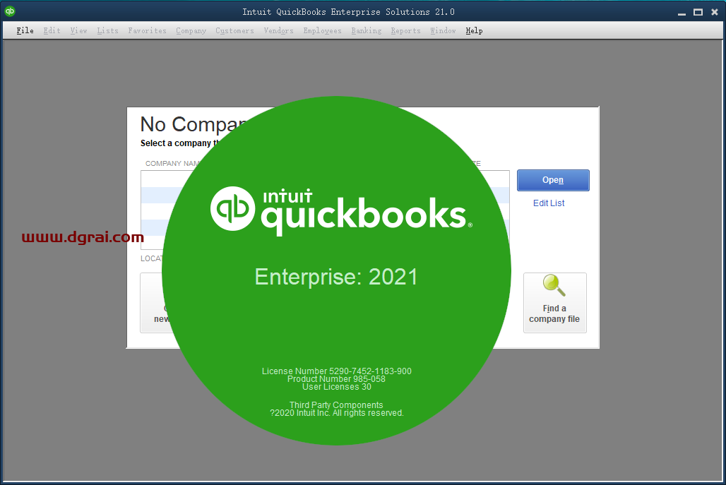 QuickBooks 2021v21.0R4【财务管理软件】安装教程