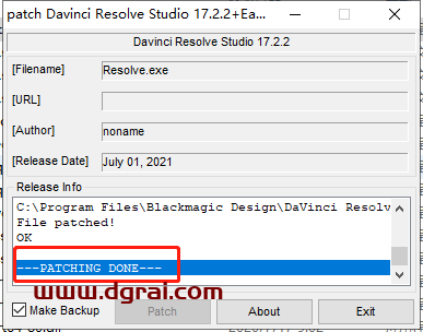 DaVinci Resolve达芬奇 17.2安装教程