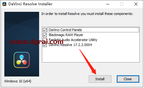 DaVinci Resolve达芬奇 17.2安装教程