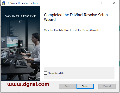 DaVinci Resolve达芬奇 17.4.4安装教程