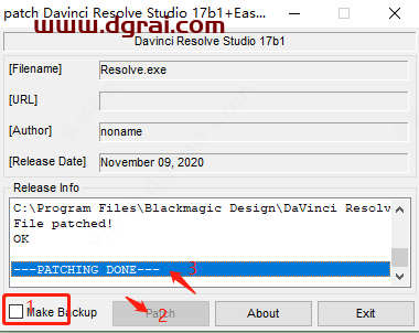 DaVinci Resolve达芬奇 17.4.4安装教程