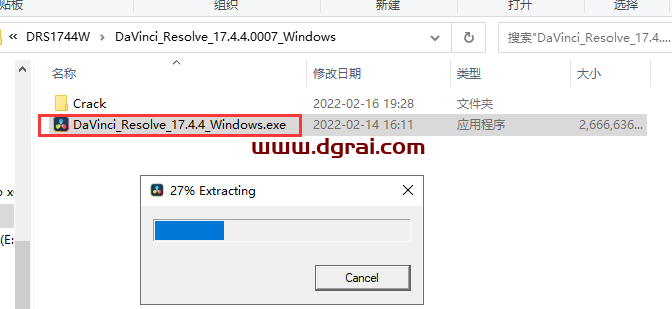 DaVinci Resolve达芬奇 17.4.4安装教程
