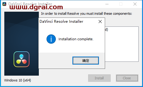 DaVinci Resolve达芬奇 17.4.6安装教程