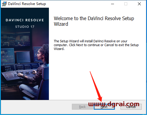 DaVinci Resolve达芬奇 17.4.6安装教程