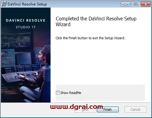 DaVinci Resolve达芬奇 17.4安装教程