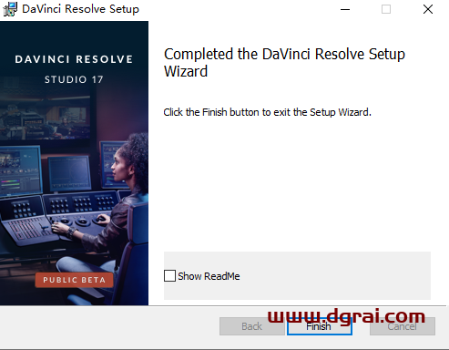 DaVinci Resolve达芬奇 17.0安装教程