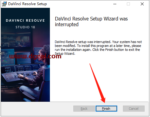 DaVinci Resolve达芬奇 18.1.2安装教程