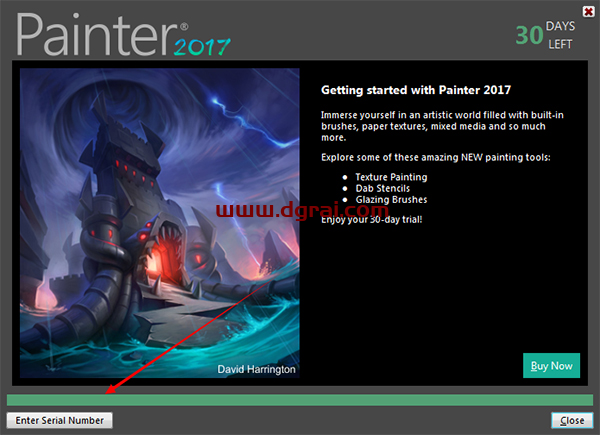 Corel Painter 2017安装教程