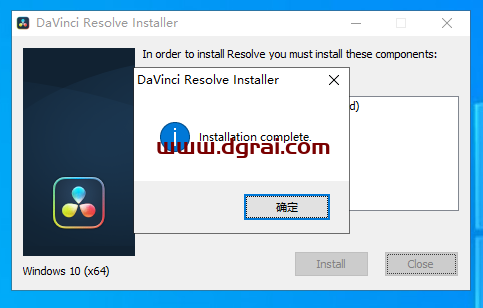 DaVinci Resolve达芬奇 v18.1安装教程