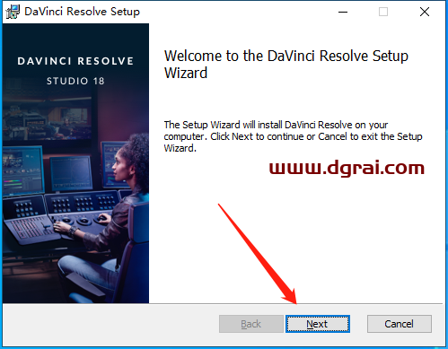 DaVinci Resolve达芬奇 v18.1安装教程