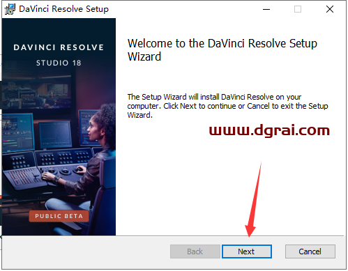 DaVinci Resolve达芬奇 18安装教程