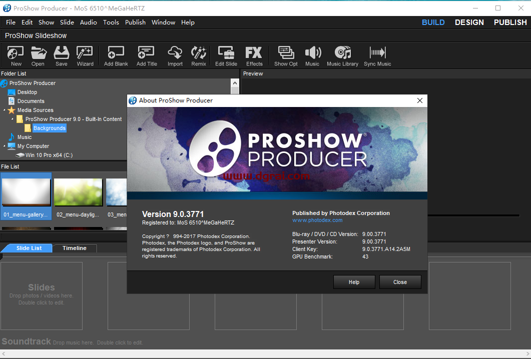 proshow producer v9.0.3771【电子相册制作软件】安装教程