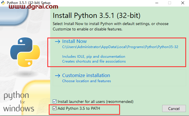 python_v3.5.2安装教程