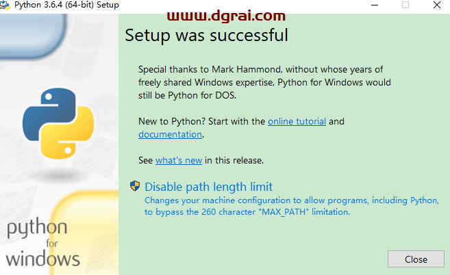 Python3.6.4安装教程