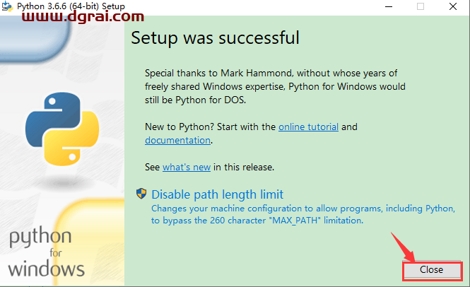 Python3.6.6安装教程
