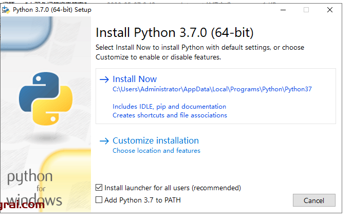 Python 3.7.0安装教程