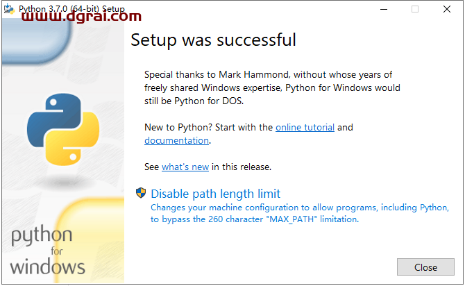 Python 3.7.0安装教程
