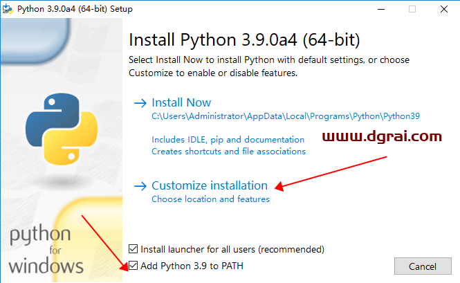 Python 3.9.0安装教程
