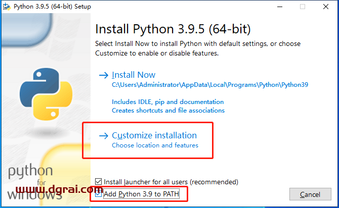 Python3.9.5安装教程