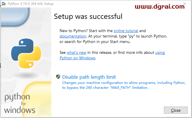 python 3.10.5安装教程