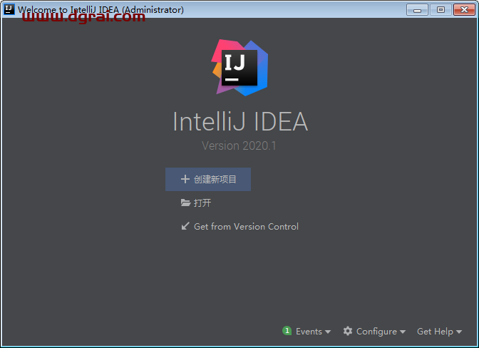 IntelliJ IDEA 2020.1【Java编程工具】汉化版安装教程