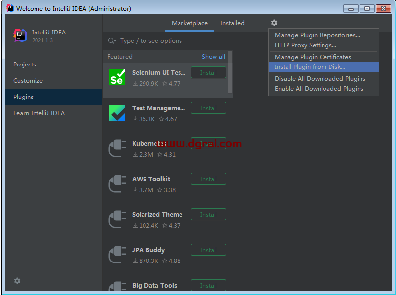 IntelliJ IDEA 2021.1.3旗舰版【Java编程工具】汉化版安装教程