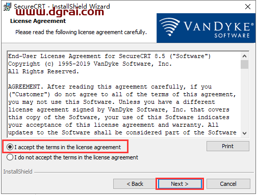 secureCRT 8.5【终端仿真程序】中文版安装教程