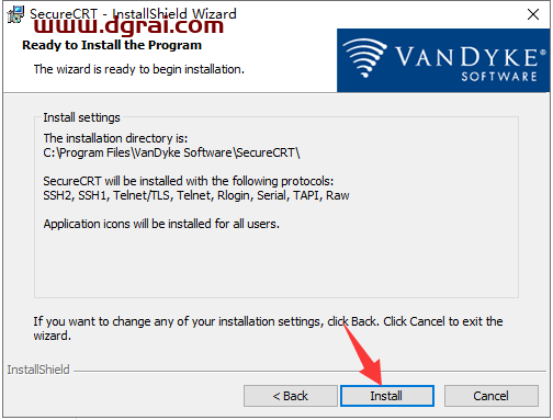 secureCRT 8.5【终端仿真程序】中文版安装教程