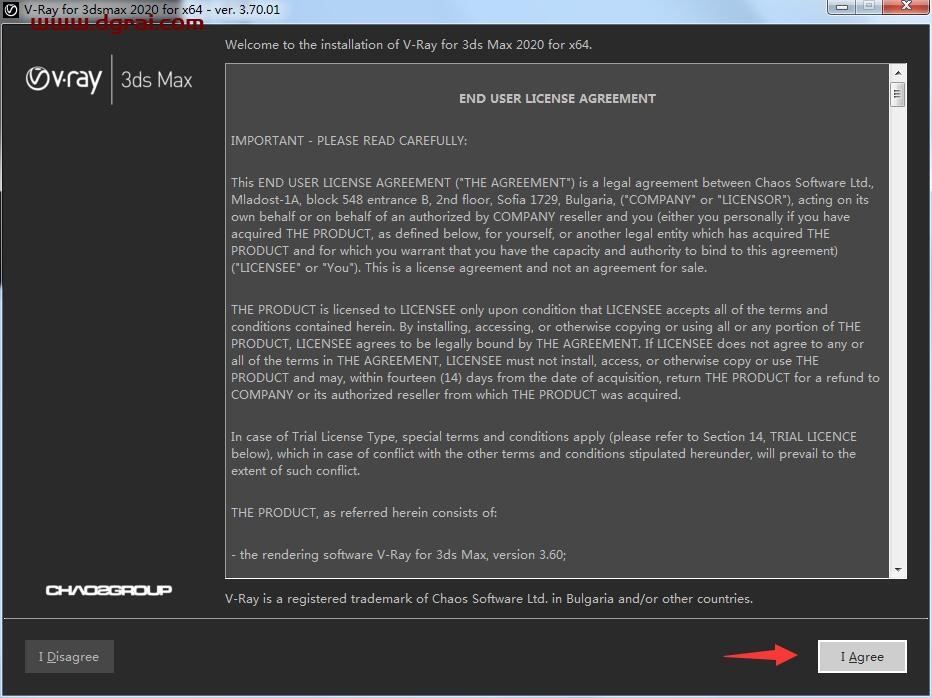 VRay3.7【VR3.7渲染器】vray3.7 for 3dmax2020英文版安装教程