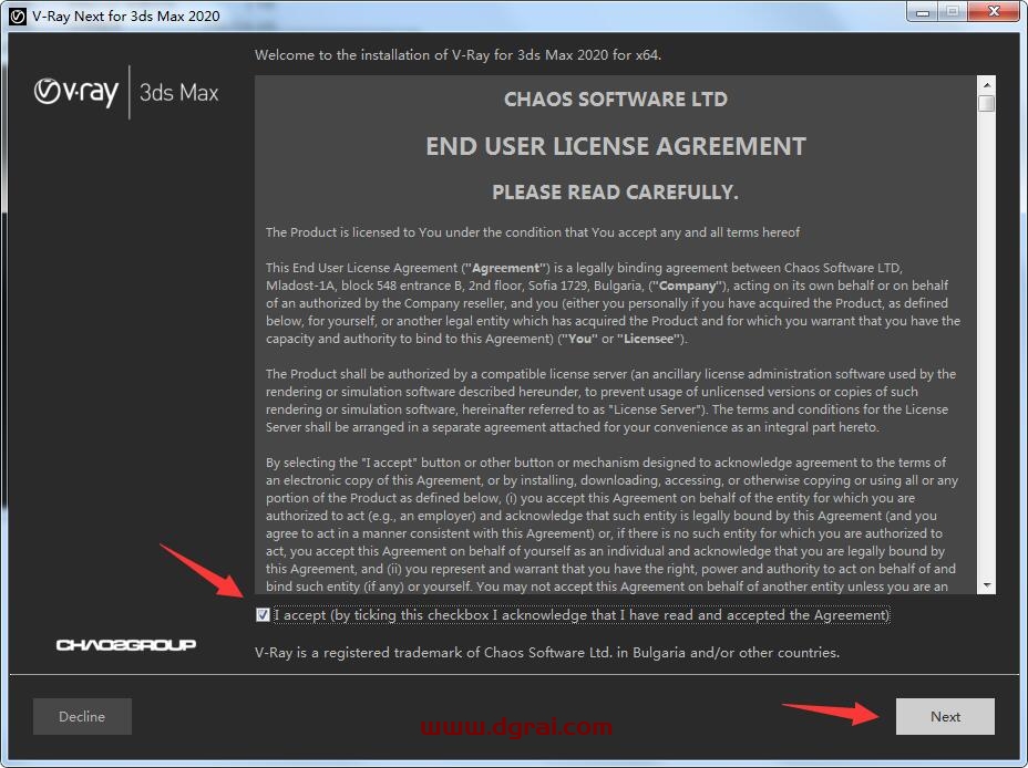 VRay4.2【VR4.2渲染器】Next for 3dmax2020安装教程