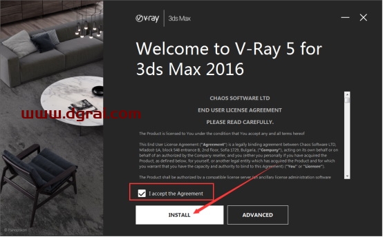 VRay5.0【VR5.0渲染器】VRay for 3dmax2016安装教程