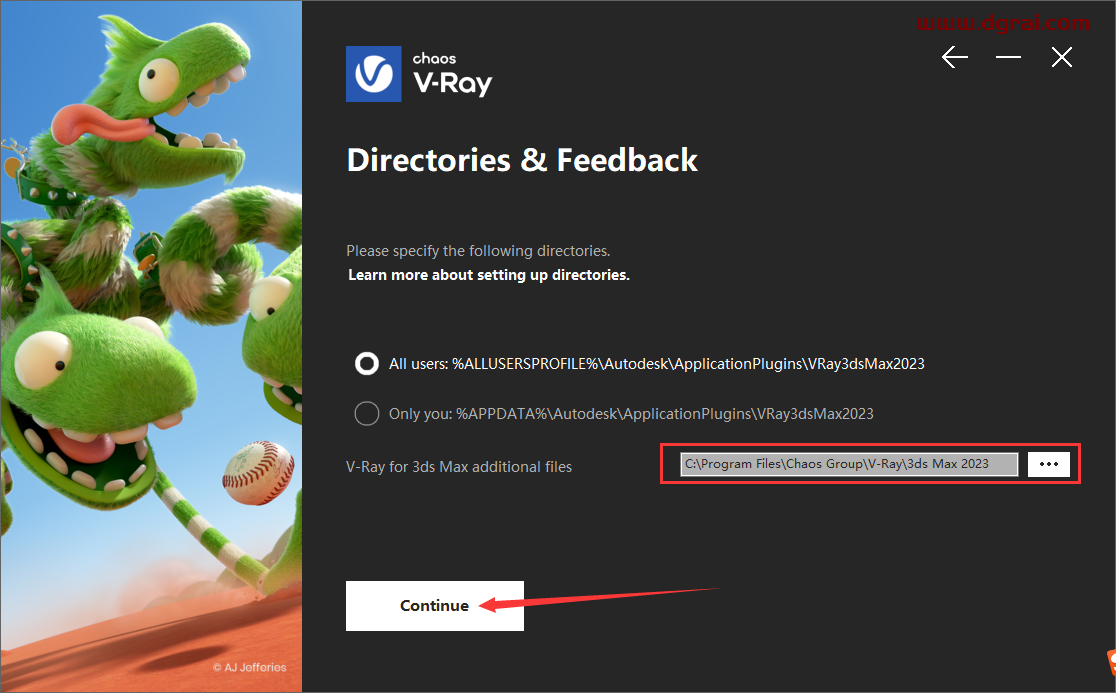 VRay 6.10.04 for 3dmax2018-2023安装教程