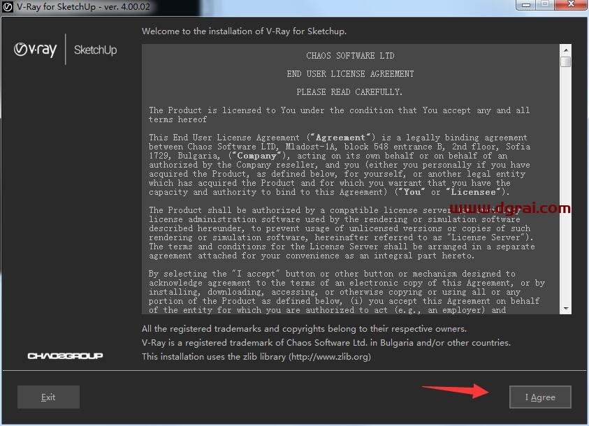 vray4.0 for sketchup【草图大师2016/2017/2018/2019渲染器】顶渲简体中文版安装教程