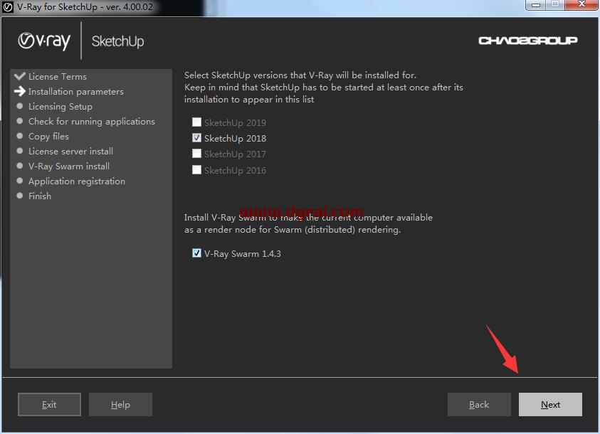 vray4.0 for sketchup【草图大师2016/2017/2018/2019渲染器】顶渲简体中文版安装教程